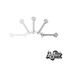 LABRET ROSCA INTERNA STONE PRONG