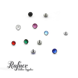 DERMAL DISCO PIEDRA COLOR