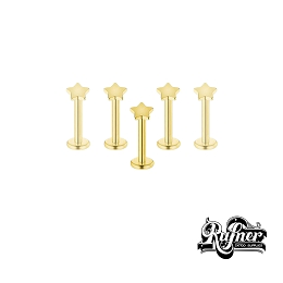 LABRET ROSCA INTERNA CON ESTRELLA